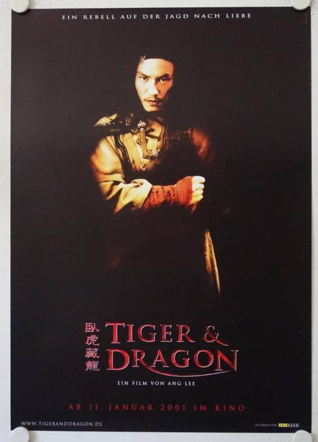 Hidden Tiger Crouching Dragon original release german movie posters (4)